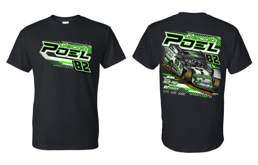 Jacob Poel Racing Mod Short Sleeve T-Shirt